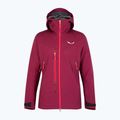 Salewa дамско дъждобранно яке Sella Responsive maroon 00-0000027879 7