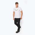Мъжка тениска за трекинг Salewa Lines Graphic Dry бяла 00-0000028065 2