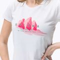 Salewa Lines Graphic Dry дамска тениска за трекинг бяла 00-0000028064 4