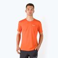 Мъжка тениска за трекинг Salewa Alpine Hemp Logo orange 00-0000028132