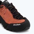 Дамски обувки за преходи Salewa Wildfire Leather 2 GTX etruscan red/black 7
