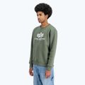 Alpha Industries мъжки суитшърт Basic тъмно маслинен 4