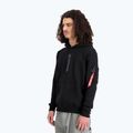 Alpha Industries Puff Print Hoodie black - мъжки