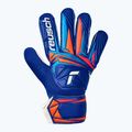Детски вратарски ръкавици Reusch Attrakt Starter Solid Junior sharp blue/white/shocking orange 2
