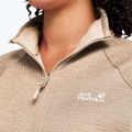 Дамски поларен суитшърт Jack Wolfskin Anytrail Full Zip oat 4