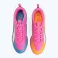 Детски футболни обувки PUMA Ultra 6 Play It Jr poison pink/puma wht/sun stream/bright aqua/puma blk 5