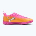 Детски футболни обувки PUMA Ultra 6 Play It Jr poison pink/puma wht/sun stream/bright aqua/puma blk 8