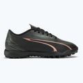 Детски футболни обувки PUMA Ultra Play TT Jr puma black/copper rose 2