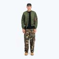 Alpha Industries MA-1 VF 59 Vintage Fit бомбардировач тъмно зелено мъжко яке 2