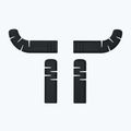 Подложки под грип Ergon Orthocell Top Pads black