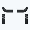 Подложки под грип Ergon Orthocell Top Pads black 2