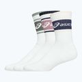 ASICS Logo Crew чорапи 3 чифта monument blue/indigo fog/rubble red 2
