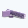 Комплект за йога Myga Chakra Yoga Set mat + block + purple strap 2