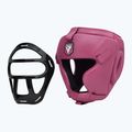 Боксов шлем RDX Guard Grill T1 pink 4