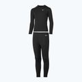 Детски комплект термобельо Mizuno Mid Top&Bottom black