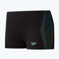 Детски боксерки за плуване Speedo Plastisol Placement Aquashort black/alfalfa green 3