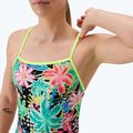 Дамски цял бански костюм Speedo FL Printed V-Back tropicana/black 4