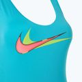 Дамски бански костюм от една част Nike Multi Logo Crossback dusty cactus 3