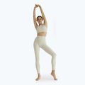 Женски йога клинове JOYINME Unity Ribbed 7/8 buttercream 2