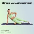 Масажна топка XTREXO TRX-MSB008 8 см черна/синя 2
