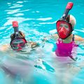 Целолицева маска за гмуркане AQUASTIC SMA-01SC червена 5