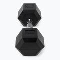 Гумиран дъмбел TREXO Hex HXD100 10 kg 3