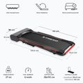 Електрическа пътека за бягане TREXO Walking Pad W150 черна 3
