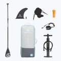 Комплект надуваема дъска SUP Touring 11'6" синьо 20