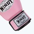 WINDY Classic Синтетична кожа розови боксови ръкавици 6