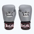 RAJA BOXING Единична стандартна естествена кожа сиви боксови ръкавици 2