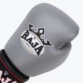 RAJA BOXING Единична стандартна естествена кожа сиви боксови ръкавици 5