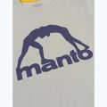Мъжка тениска MANTO Vibe 25 light grey/dark purple 2