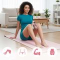 Щипка за упражнения HMS TM02 с брояч TPE pink 11
