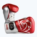 Боксьорски ръкавици Rival RS100 Professional red/silver 2