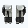 Боксови ръкавици Cleto Reyes Velcro Sparring silver/black 3