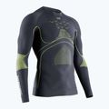 Мъжка термоактивна блуза X-Bionic Energy Accumulator 4.0 charcoal/yellow