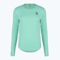 Дамска блуза с дълъг ръкав за бягане SCOTT Endurance Tech miami green