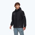 Мъжко непромокаемо яке Mammut Treeline HS Hooded black 3