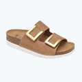 Дамски чехли Scholl Montery 2 Straps Ad Med cognac 8