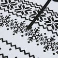 Дамски термо суитшърт Newland Groenlandia Half Zip white/black 3