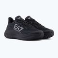 Обувки EA7 Emporio Armani Wave Cracking full black / silver 9