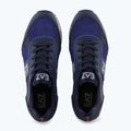 Обувки EA7 Emporio Armani Black & White Suede sky captain / deep cobal / mineral 12