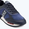 Обувки EA7 Emporio Armani Black & White Suede sky captain / deep cobal / mineral 7