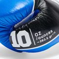 Боксови ръкавици LEONE 1947 Shock Pro blue/black/white 6
