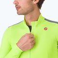 Мъжка блуза с дълъг ръкав за колоездене Castelli Puro 4 electric lime 3