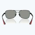 Слънчеви очила Ray-Ban Rb8336M Scuderia matt black/dark grey mirror blue/red 5