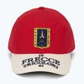 Mъжка шапка с козирка Aeronautica Militare HA1246UCT02 tango red/cream white 2