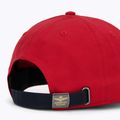 Mъжка шапка с козирка Aeronautica Militare HA1246UCT02 tango red/cream white 4