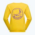 Дамски суитшърт La Sportiva Climbing On The Moon yellow/purple 2