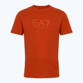 Мъжки EA7 Emporio Armani Visibility Cotton Crew Тениска с чай от ройбос